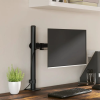  fekete acél monitorállvány VESA 75/100 mm