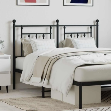  fekete fém csere fejtámla 140 cm ágy és ágykellék