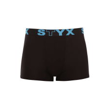Fekete férfi boxeralsó Styx sport gumi (G961) S férfi alsó