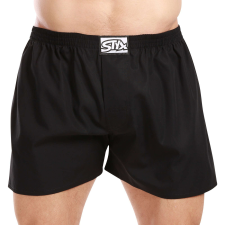  Fekete férfi klasszikus boxeralsó Styx klasszikus gumi (A960) XL férfi alsó
