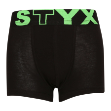 Fekete gyerek boxeralsó Styx sport gumi (GJ962) 4-5 éves gyerek alsó