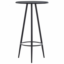  Fekete MDF bárasztal 60 x 107,5 cm bútor