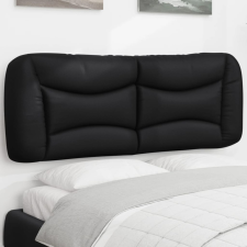  Fekete műbőr fejtámla párna 140 cm ágy és ágykellék