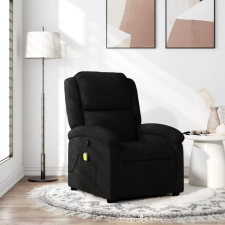  fekete szövet dönthető masszázsfotel masszázsfotel