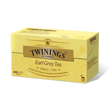 Fekete tea, 25x2 g, TWININGS "Earl grey" tea