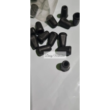  Fekete zsinórvég 12*17mm rövidáru