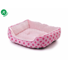  Fekhely M 56x46x17 cm rózsaszín JK 45716-1 szállítóbox, fekhely kutyáknak