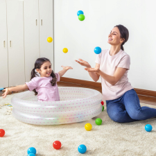  Felfújható kerti medence - 50 db műanyag labdával - 91 x 20 cm medence