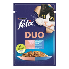 FELIX állateledel alutasakos felix fantastic duo macskáknak lazac-szardínia aszpikban 85g macskaeledel