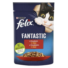 FELIX Fantastic alutasak 85g marhahússal zselében macskaeledel