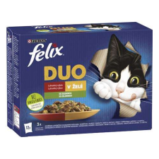 FELIX Fantastic DUO Multipack alutasak 12x85g marhahús / baromfi, bárány / csirke, pulyka / kacsa... macskaeledel