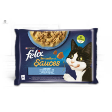Felix Sensations Sauces (halas válogatás- szószban) 4x85g macskaeledel