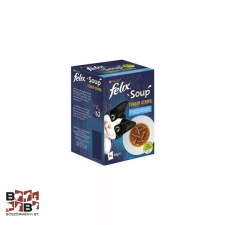  Felix soup Tender Strips halas 6x48gr macskaeledel