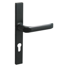  Felix szögletes Biztonsági Bejárati ajtókilincs 7016 Antracit 72mm PZ zár és alkatrészei