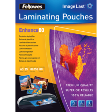 FELLOWES A3 fényes 80mikron lamináló fólia (25 db / csomag) lamináló fólia