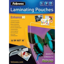 FELLOWES A3 matt lamináló fólia 80 mikron lamináló fólia