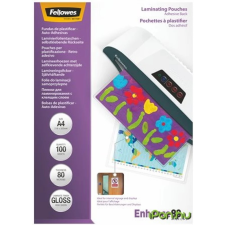 FELLOWES A4 matt lamináló fólia 80 mikron lamináló fólia