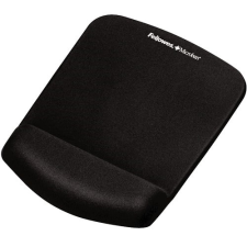 FELLOWES Egérpad csuklótámasszal FELLOWES PlushTouch habtöltésű fekete egérpad