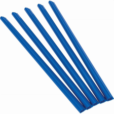 FELLOWES Iratsín, 3-6 mm, 3-60 lap, FELLOWES Relido, 50 db/csomag, kék iratsín