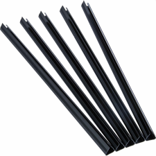 FELLOWES Iratsín, 9-12mm, 61-120lap, 50 db/doboz, Fellowes® Relido, fekete iratsín