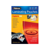 FELLOWES Lamináló fólia, 54x86mm, 125 mikron, fényes, 100 db/doboz, Fellowes®