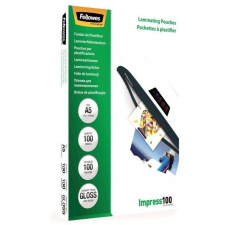 FELLOWES Lamináló fólia, A5, 100 mikron, fényes, 100 db lamináló fólia