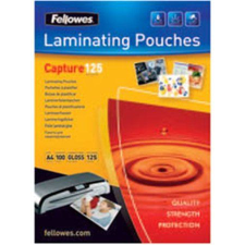FELLOWES laminálógéphez fényes meleglamináló fólia 125 mikron, A4 (IFW53074) lamináló fólia
