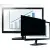 FELLOWES Monitorszűrő, betekintésvédelemmel, 376x302mm, 19, 5:4 Fellowes® PrivaScreen, fekete
