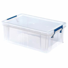 FELLOWES Műanyag tároló doboz, átlátszó, 10 liter, FELLOWES, "ProStore™" bútor