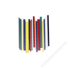 FELLOWES Spirál, műanyag, 14 mm, 81-100 lap, FELLOWES, fehér (IFW53466) spirálozó gép