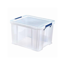 FELLOWES Tároló doboz, műanyag 36 liter, fellowes® prostore átlátszó bútor