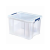 FELLOWES Tároló doboz, műanyag 36 liter, Fellowes® ProStore átlátszó