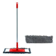 - Felmosó pótfej LUX MOP + nyél 46,5 cm zsebes mikroszálas takarító és háztartási eszköz