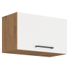  Felső szekrény, lancelot tölgy / fehér extra magas fényű HG, VEGA 60 GU-36 1F