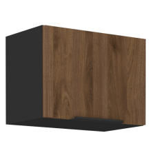  Felső szekrény, okapi dió/fekete, MENZO 50 GU-36 1F bútor