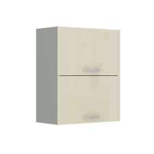  Felsőszekrény, bézs magas fényezéssel, PRADO 60 GU-72 bútor