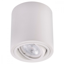 Felületre szerelhető HALOGEN lámpatest alumínium fehér SPOT TUBE 10cm LED GU10 Bellaluxhoz világítás