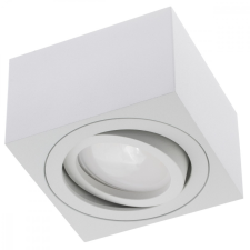  Felületre szerelhető HALOGEN Spot csőrögzítő AMAT-S Négyzetes Fehér 50mm LUMILED világítás