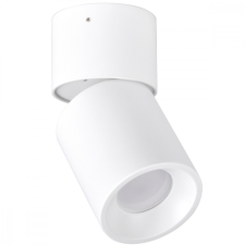  Felületre szerelhető halogén SPOT TUBA lámpatest, kerek mozgatható GU10 fehér NIXA GOLDLUX (Polux) világítás