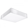  Felületre szerelhető lámpatest HORUS 3xE27 Négyzet alakú mennyezeti lámpa 45cm Modern fehér SOLLUX