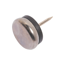 Fém bútoralátét szeggel átmérő 22 mm 8 darab bútor