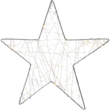  Fém csillag 30 cm átmérő karácsonyfa izzósor