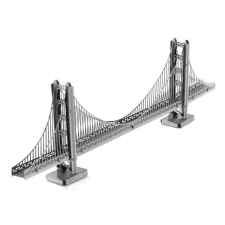 Fém Föld 3D Puzzle Golden Gate Híd puzzle, kirakós