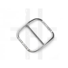  Fém kapocs strasszos - 40 mm rövidáru