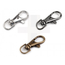  Fém karabiner 10 mm - 4 db/csomag rövidáru