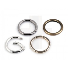  Fém karabiner 34 mm dekorációs kellék