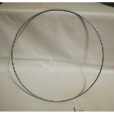  Fém karika 35 cm ezüst dekorációs kellék