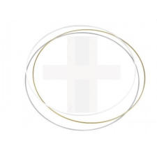  Fém karika álloműző dekorációs kellék