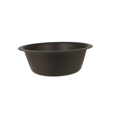  Fém  KUTYA  TÁL  (fekete 4,100l / 29cm) -ŐSZI ÁRZUHANÁS kutyatál