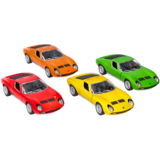Fém Lamborghini Miura P400 SV modell autó 1971 autópálya és játékautó
